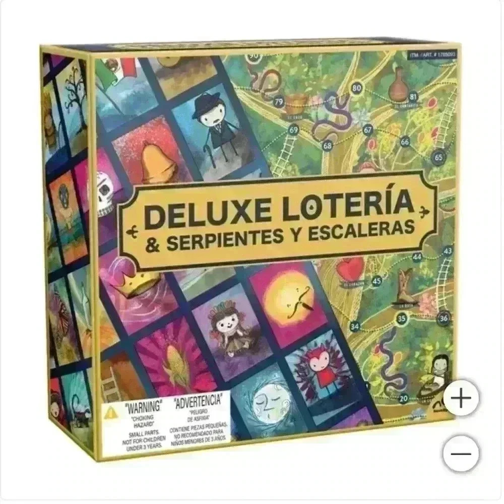 Deluxe Loteria & Serpientes y Escaleras game